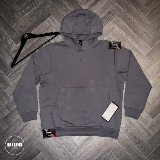 LuluLemon Steady State Pullover Hoodie Run Graphic - Solar Grey