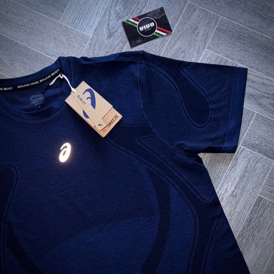 Asics Seamless T-Shirt - Midnight Blue