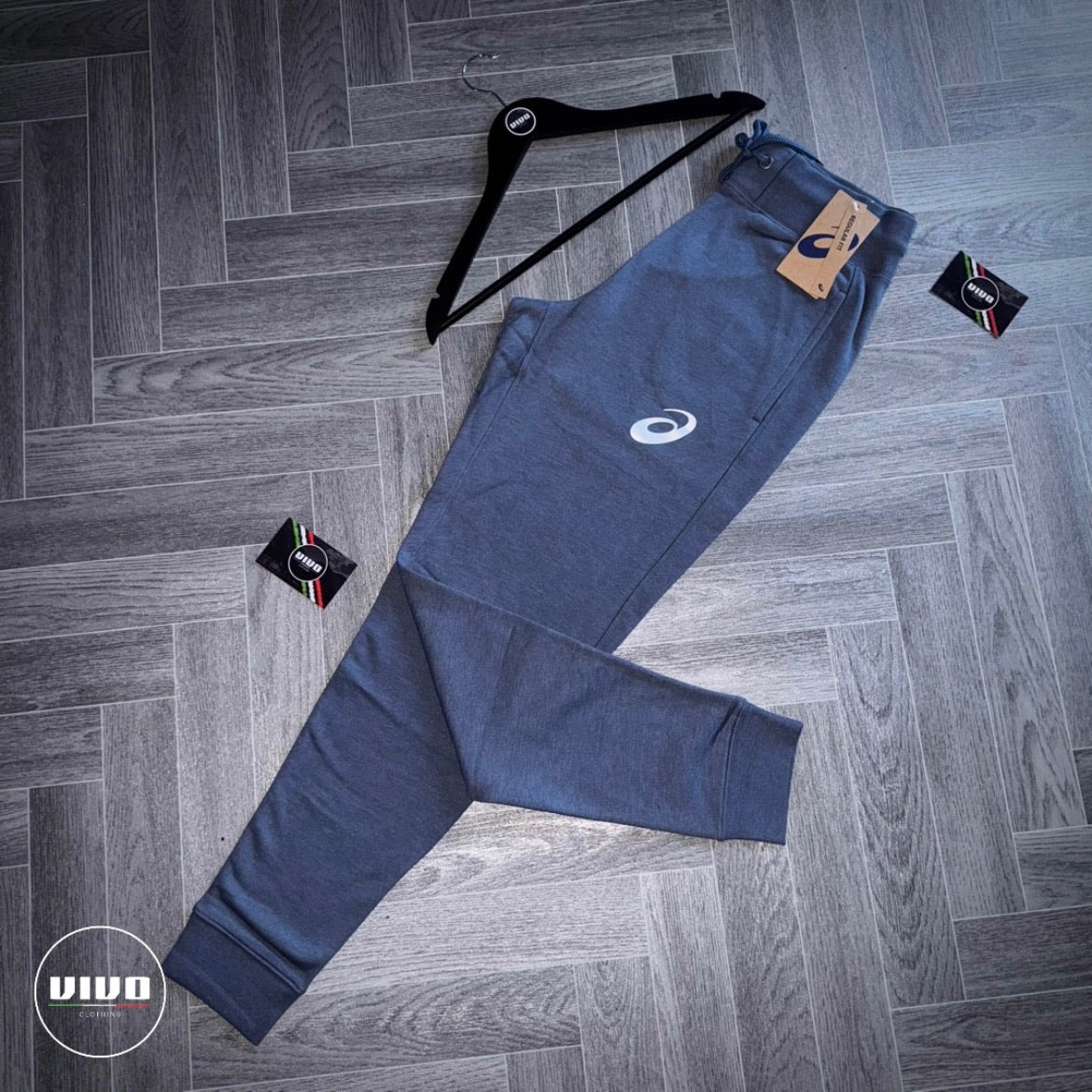 Asics Sport Knit Tracksuit - Grand Shark Heather