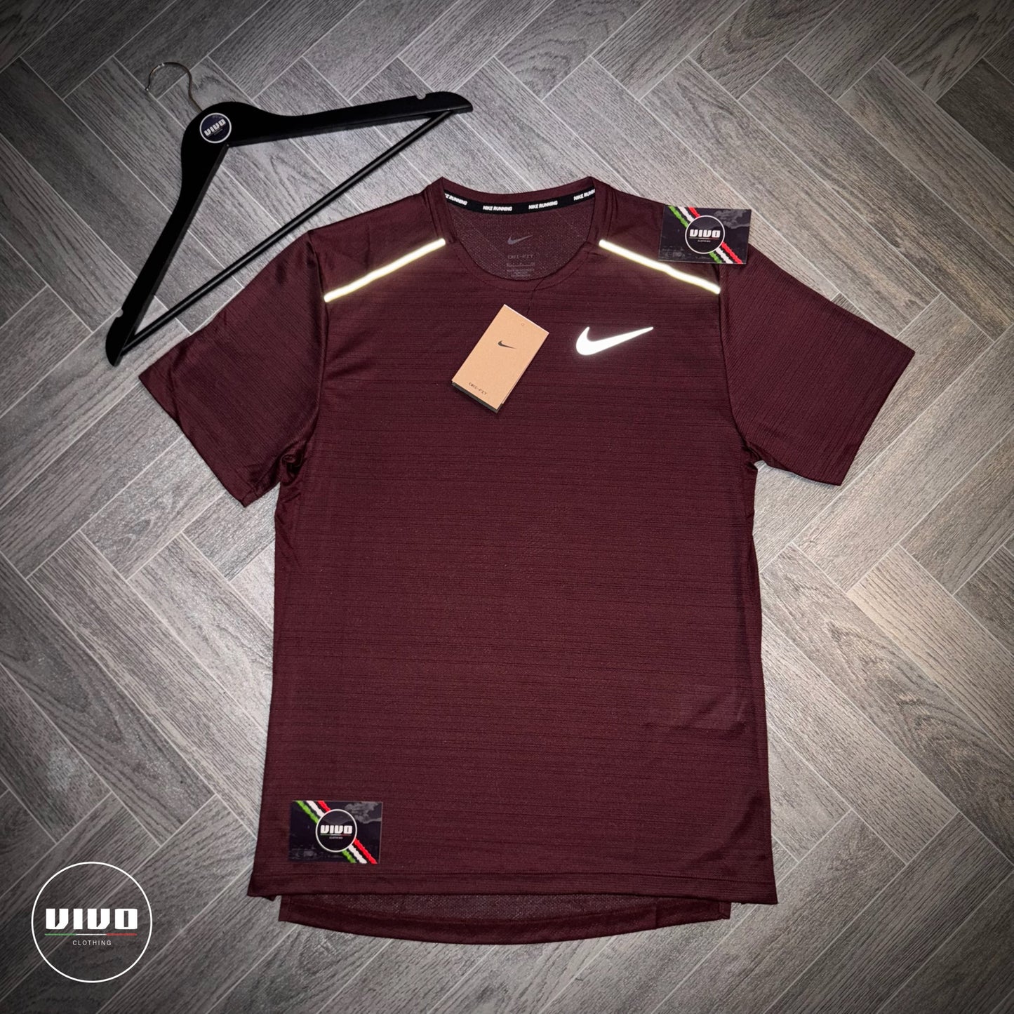Nike 1.0 Miler - Maroon