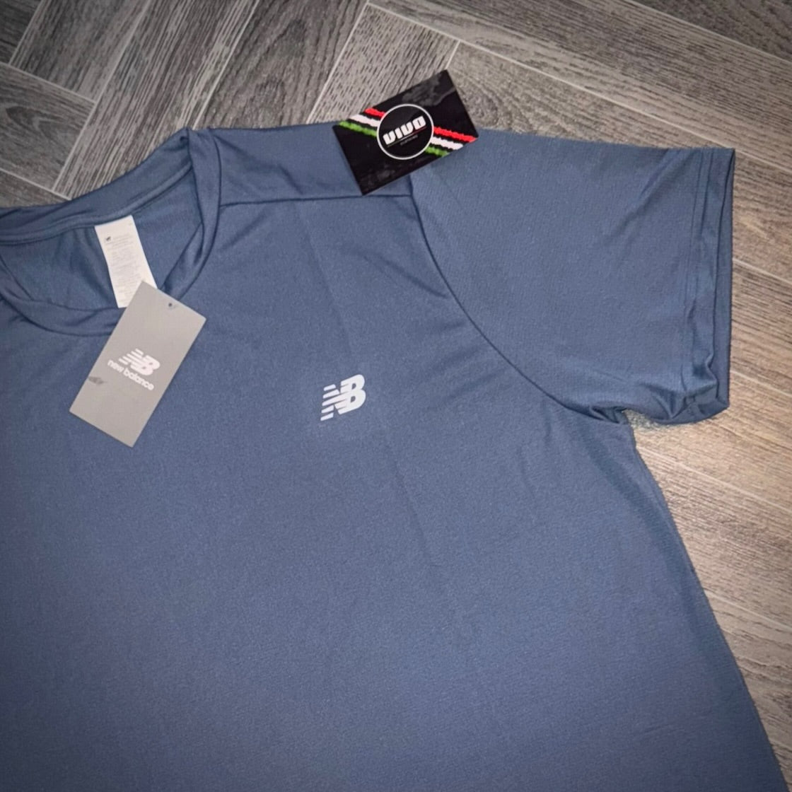 Blue New Balance Running Essential T-Shirt