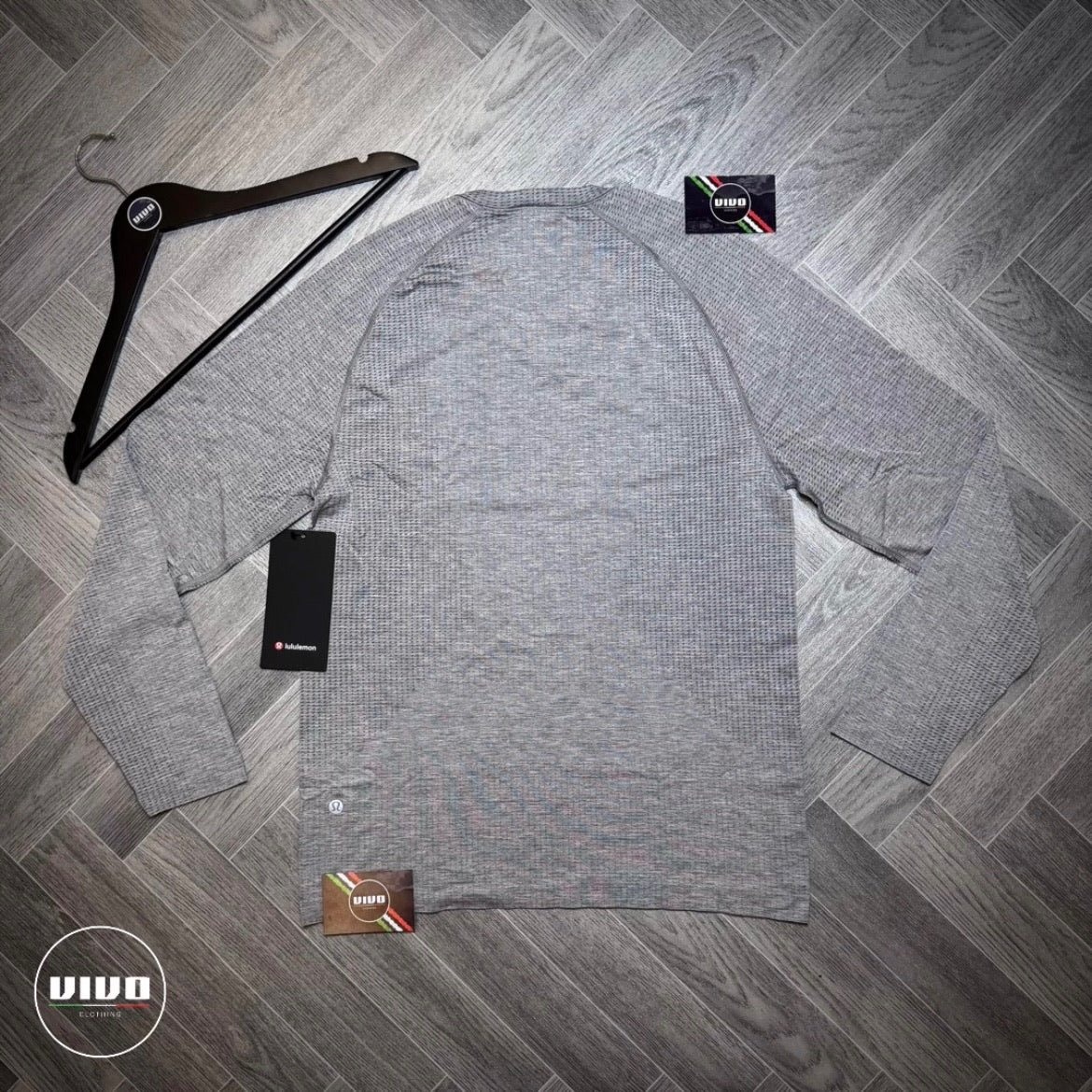 Slate White Lululemon Metal Vent Tech Long-Sleeve