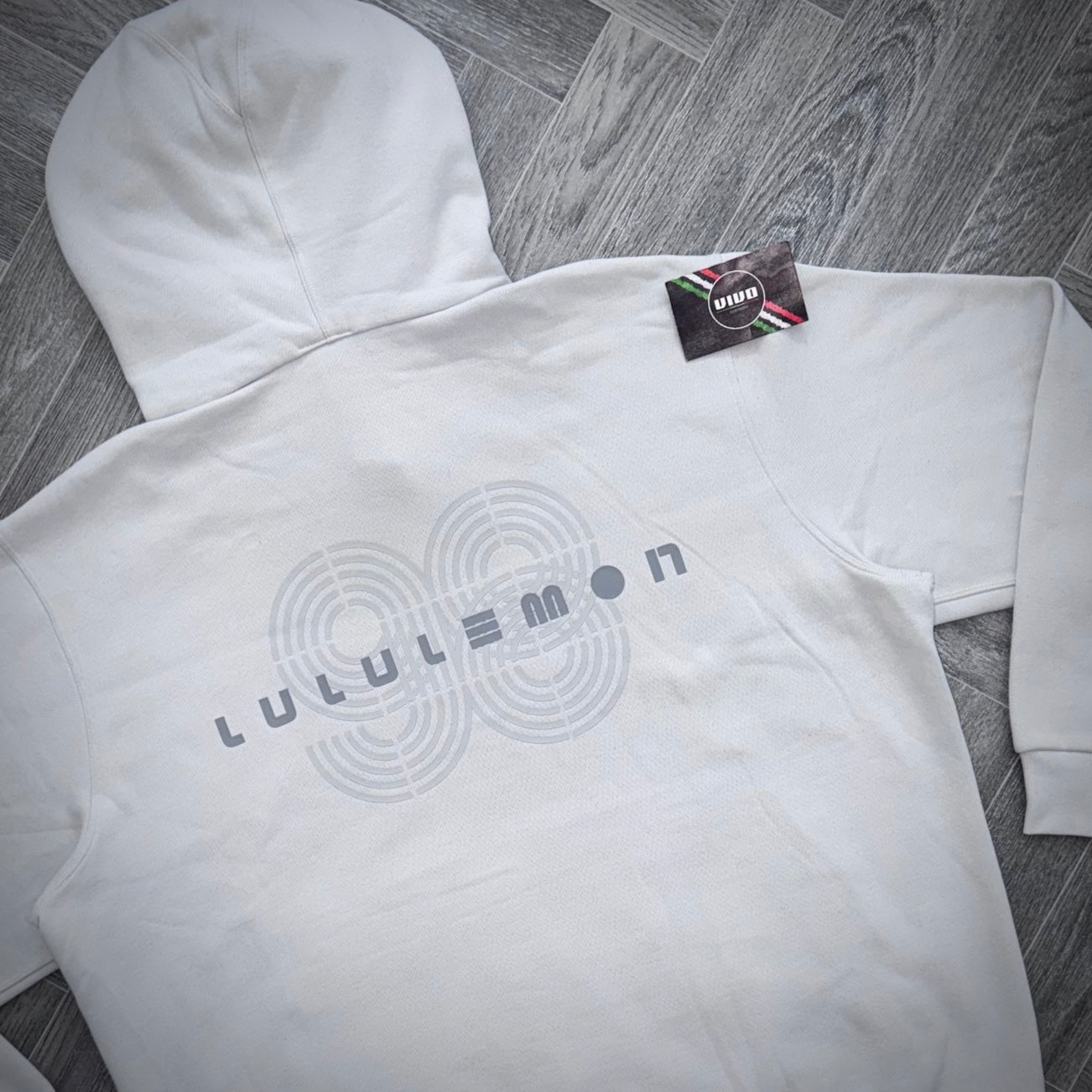 Vapor Lululemon Steady State Pullover Hoodie Graphic