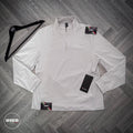 White Silver Drop Lululemon Reflective Knit Running Half Zip