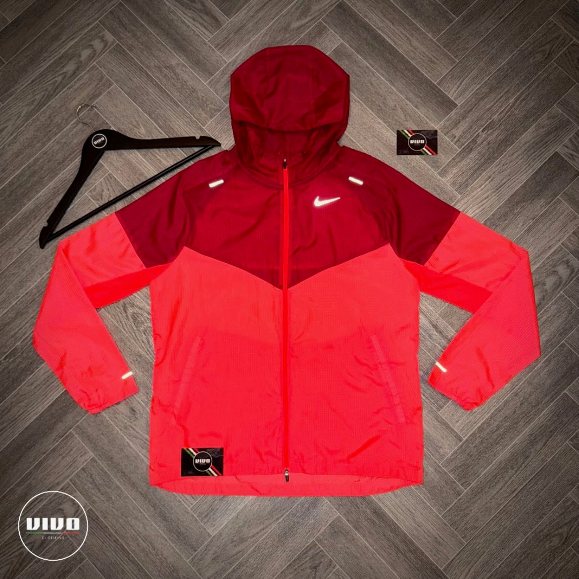 Red Chile Nike Impossibly Light Windrunner