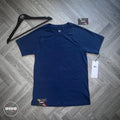 Navy ALO Vapor Crewneck Short Sleeve