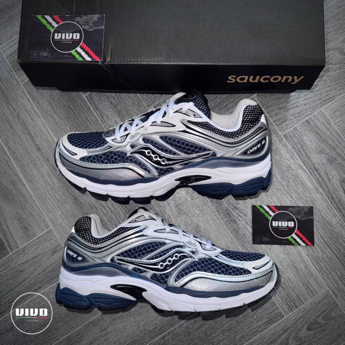 Deep Navy Saucony ProGrid Omni 9