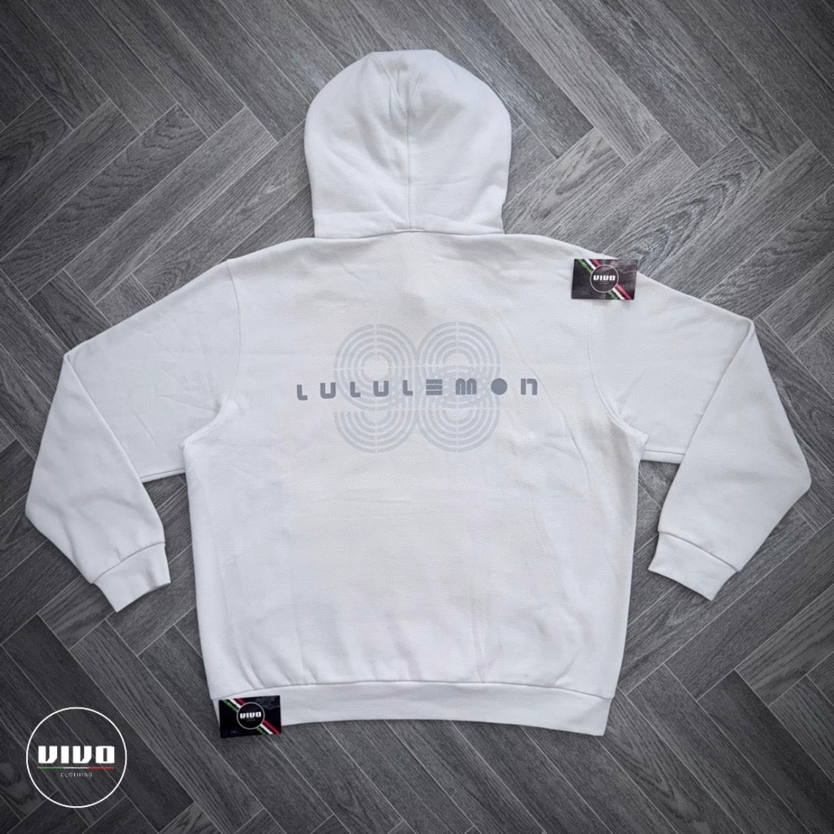 Vapor Lululemon Steady State Pullover Hoodie Graphic