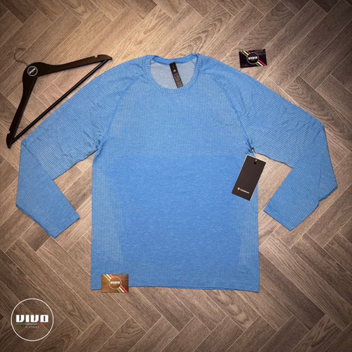 Pelican Cornflower Lululemon Metal Vent Long-Sleeve