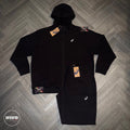 Black Asics Sport Knit Tracksuit
