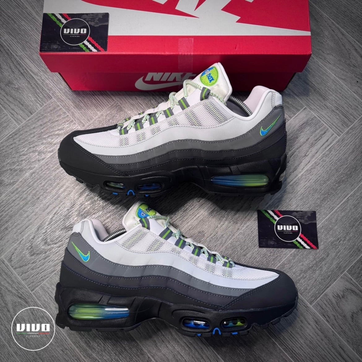 Green Apple Nike Air Max 95 Big Bubble