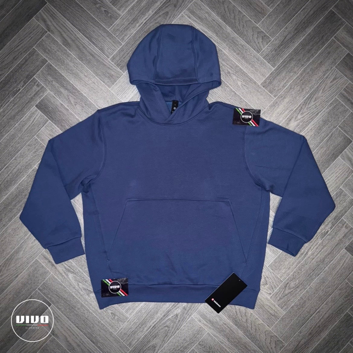 Pitch Blue Lululemon Steady State Pullover Hoodie