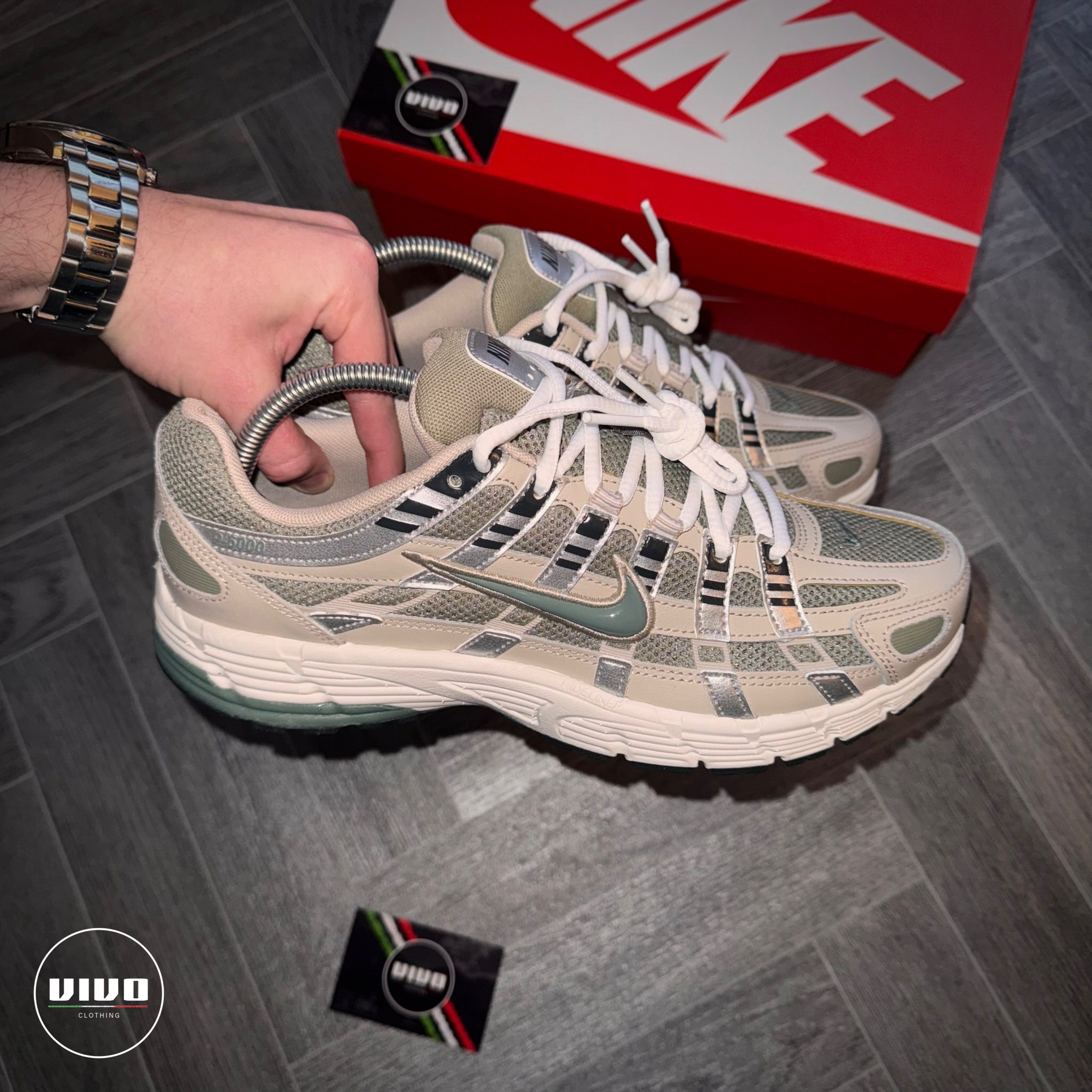 Clay Green Nike P6000