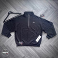 Black Alo Yoga Accolade 1/4 Zip Pullover Sweatshirt