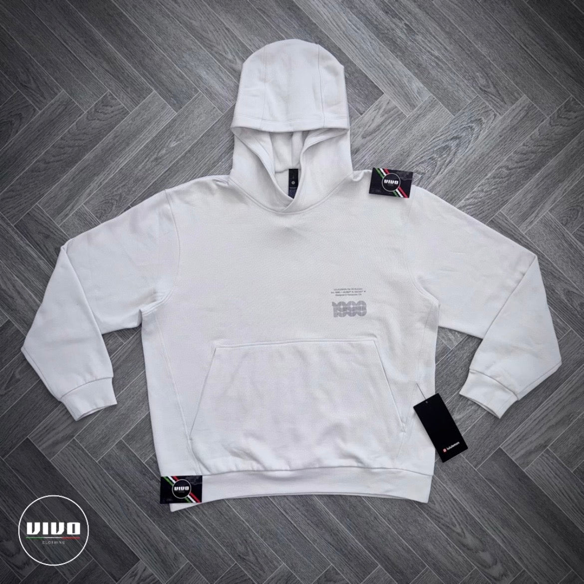 Vapor Lululemon Steady State Pullover Hoodie Graphic