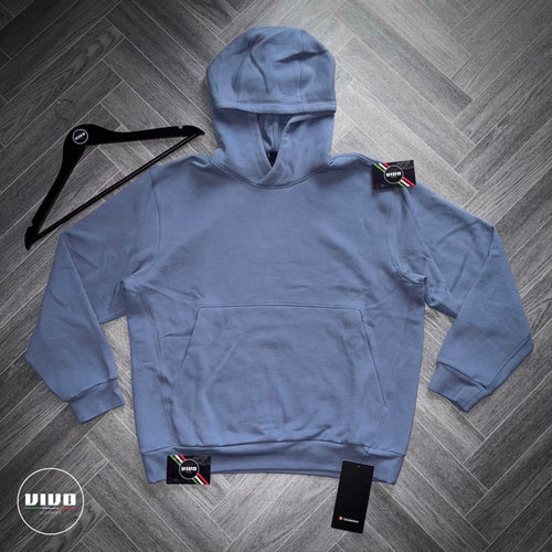 Washed Denim Lululemon Steady State Pullover Hoodie