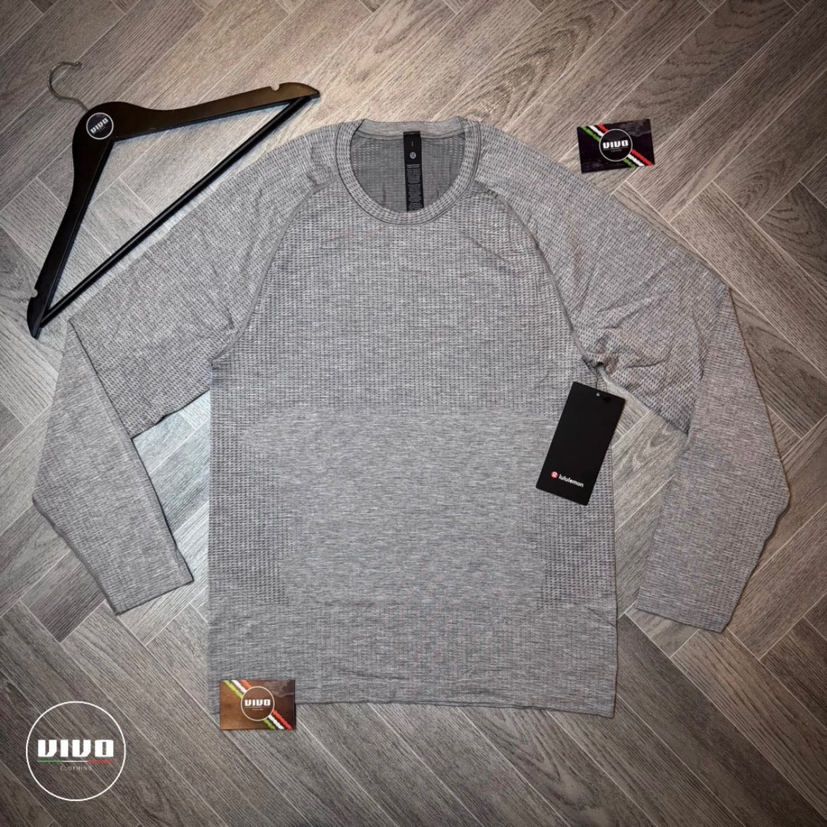 Slate White Lululemon Metal Vent Tech Long-Sleeve