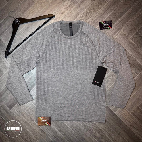 Slate White Lululemon Metal Vent Tech Long-Sleeve