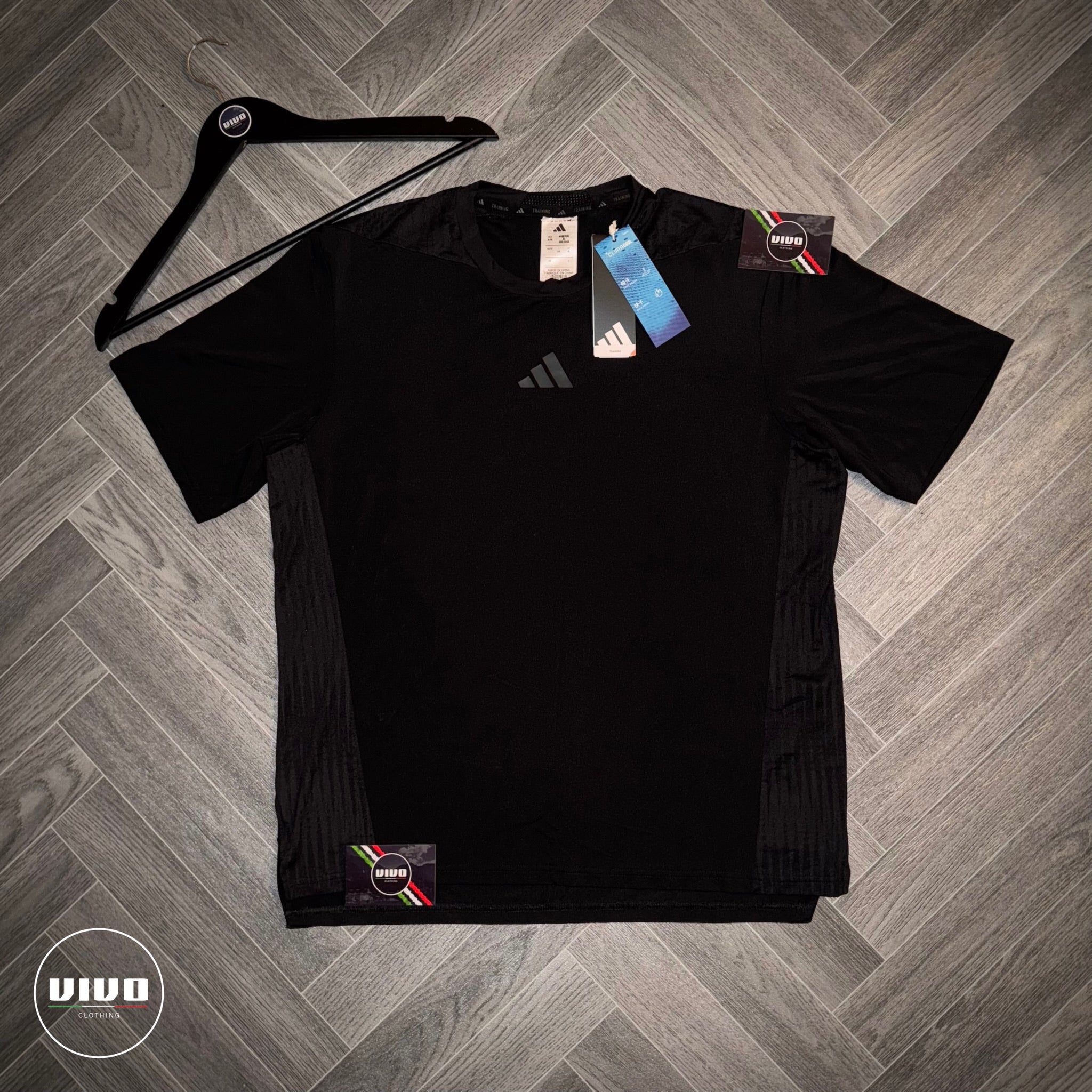 Black Adidas Designed for Training-Intensity Set